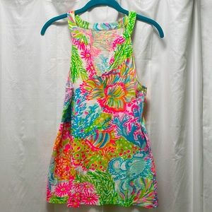 Lilly Pulitzer multi color tank top. Only worn a few times. Great fit!